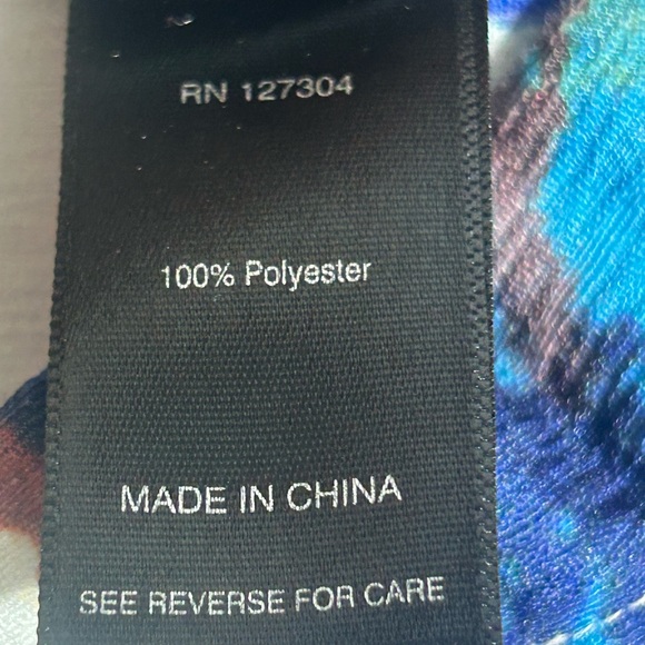 Ali Miles Art To Wear Multi Colored Stand Up Collar 4 Button Jacket Sz XL Lagan - Picture 6 of 6